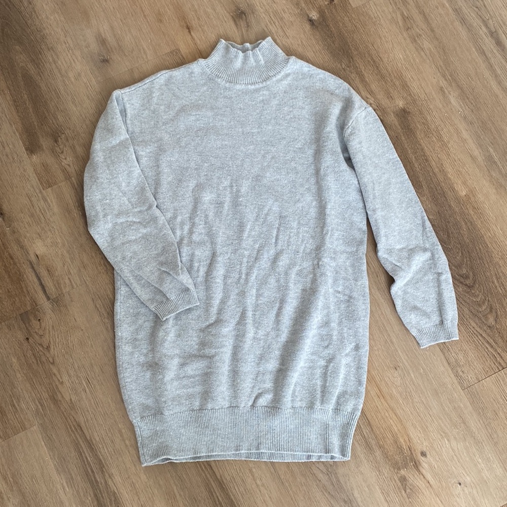 YAYA Grey Sweater Dress - Picture 7 of 9